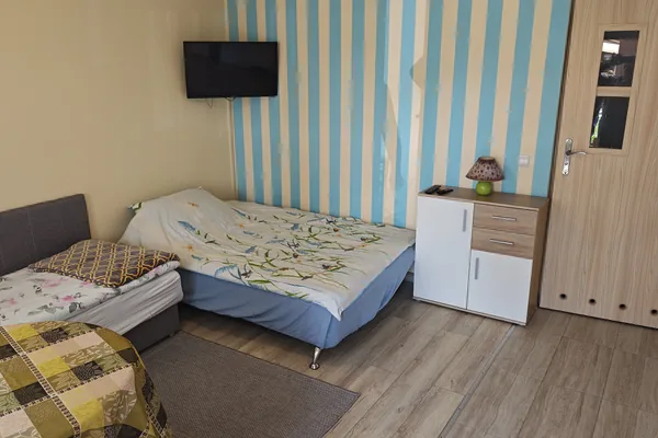 Domek 5 w agroturystyce U Marianny w Mikoszewie — pokój